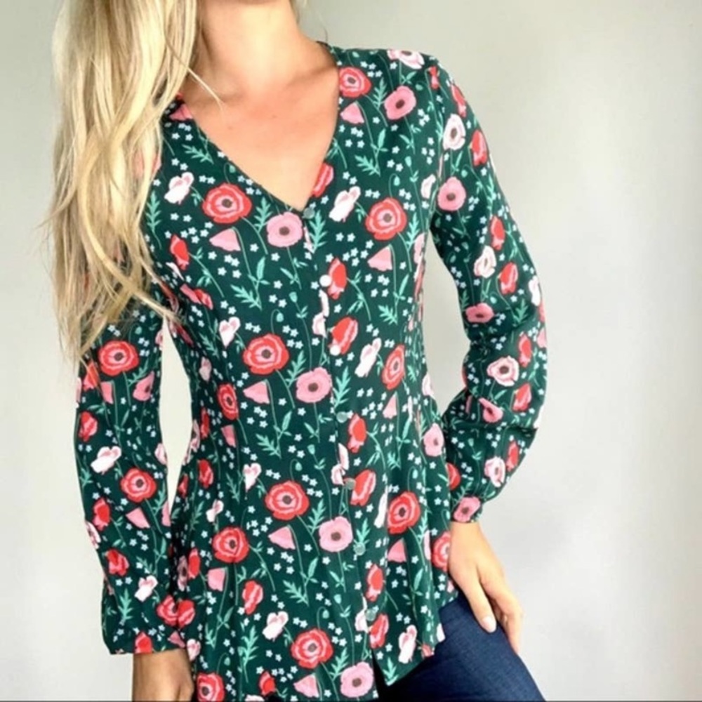 Matilda Jane Once Upon a Poppy Blouse NWT